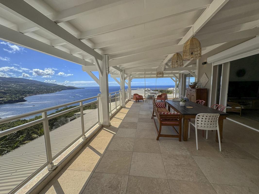 3.Location Villa piscine vue mer Bouillante Guadeloupe_Vue mer Caraibes